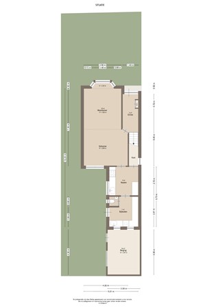 Floorplan - Meent 11, 4141 AA Leerdam